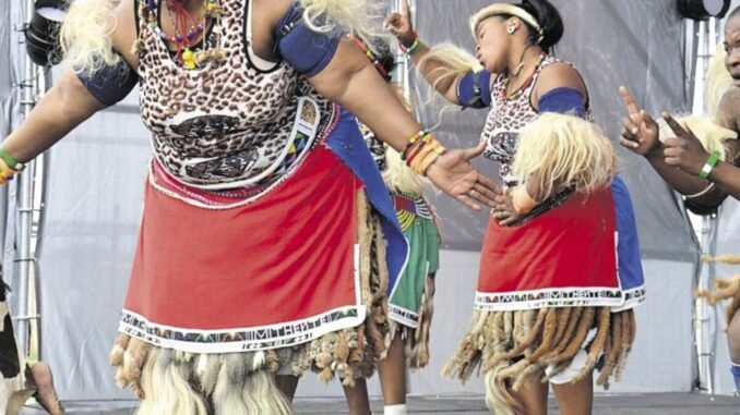 Imithente Biography group dancing